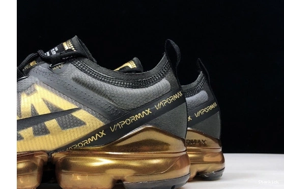 2019 METALLIC AIR GOLD AR6631-002 VAPORMAX BLACK 0312